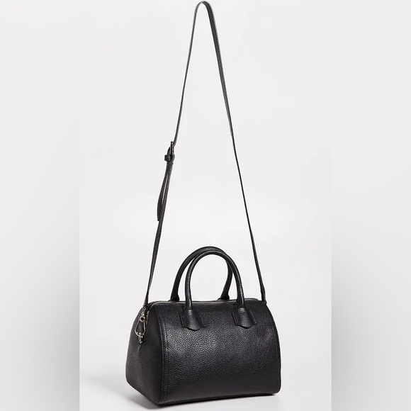 Furla Alba Pebbled Leather Satchel Crossbody Baby - Picture 2 of 10